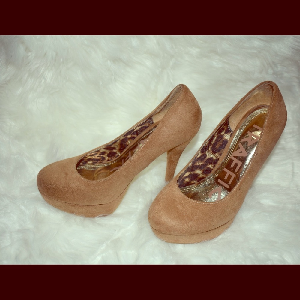 Traffic Taupe Suede Shoes